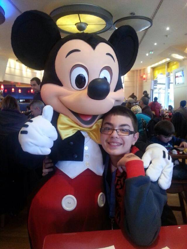Francisco à Disneyland Paris
