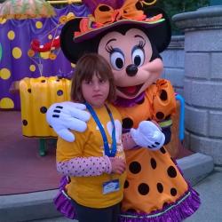 Maelys et Disneyland Paris