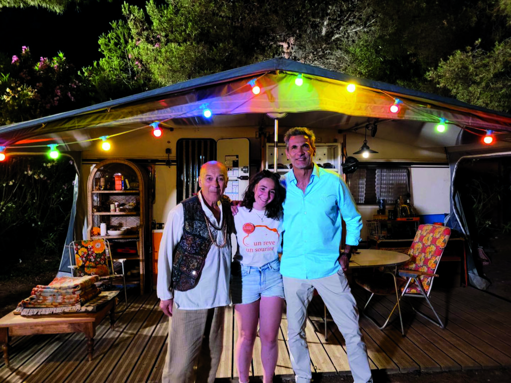 Fanny dans les coulisses de Camping Paradis