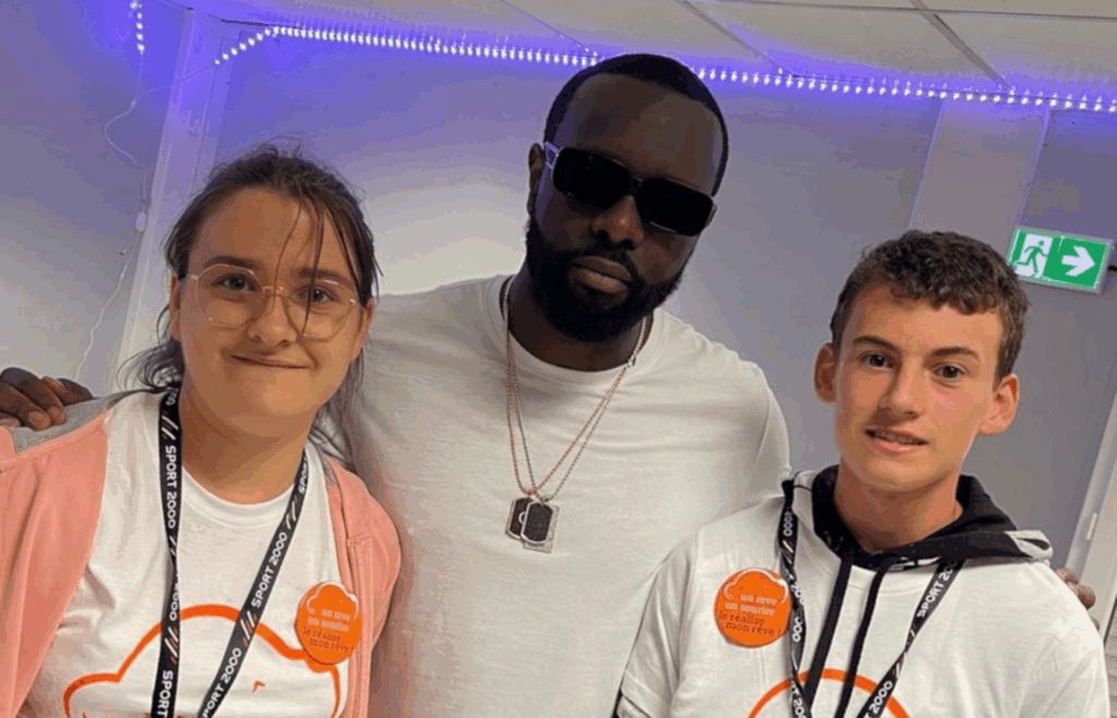 Andréa et Enzo, à la rencontre de Gims