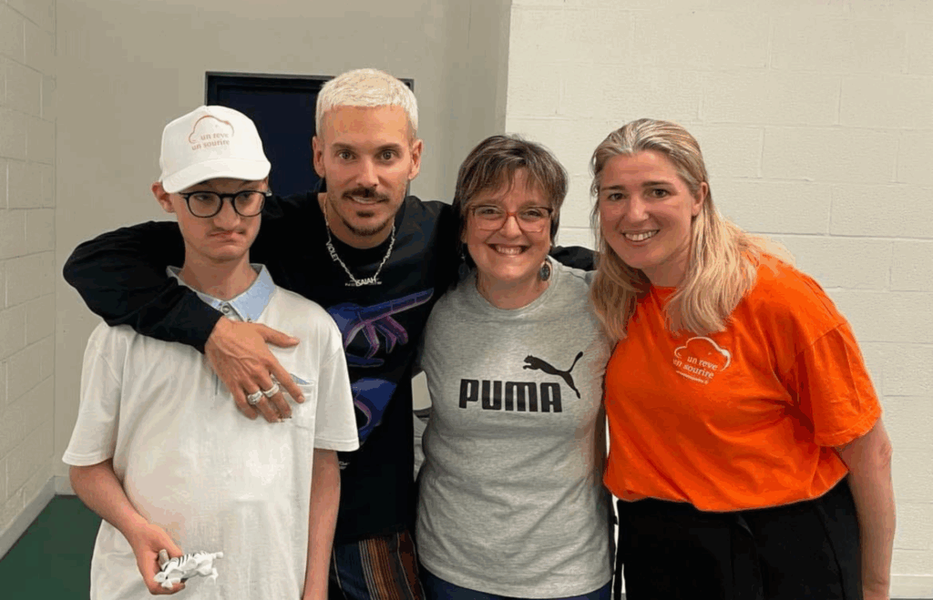 Lucas rencontre Matt Pokora