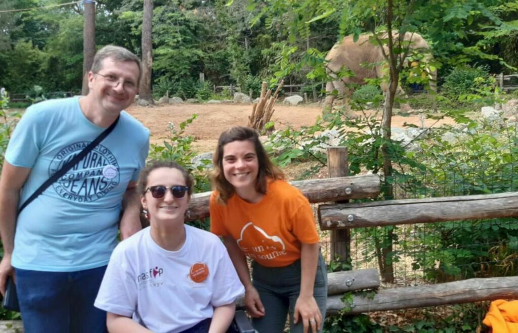 Maëlya au Zoo de la Flèche