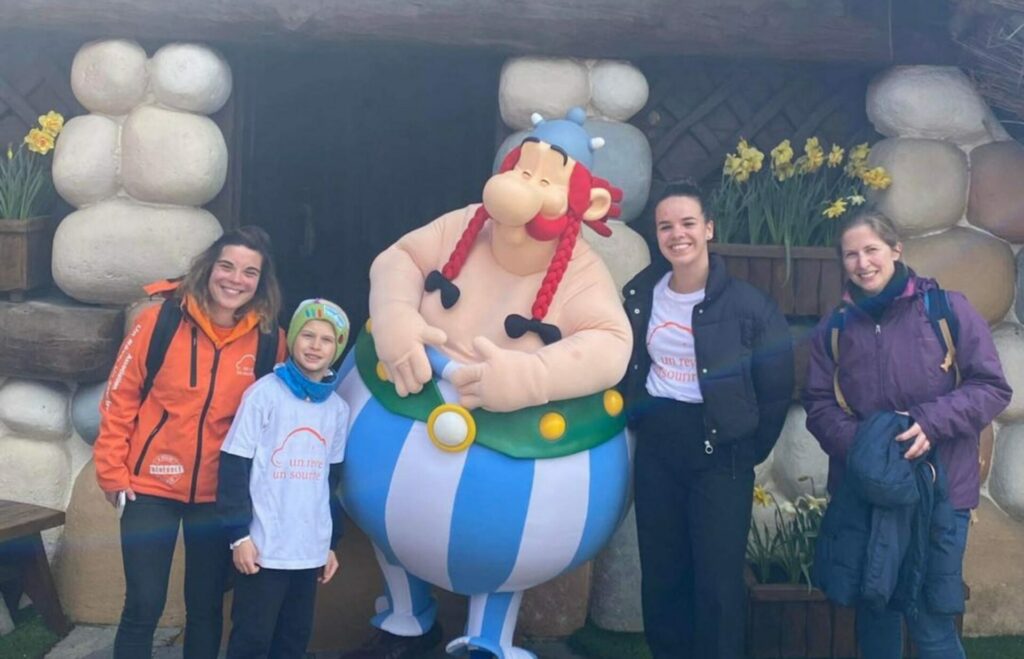 Valentin au Parc Astérix