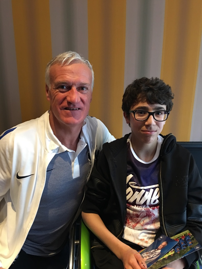 Azzedine et Didier Deschamps