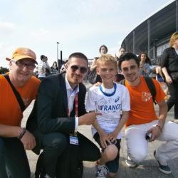 Elouan et L’Athlétisme au stade de France