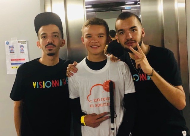 Rémi au concert de Bigflo et Oli