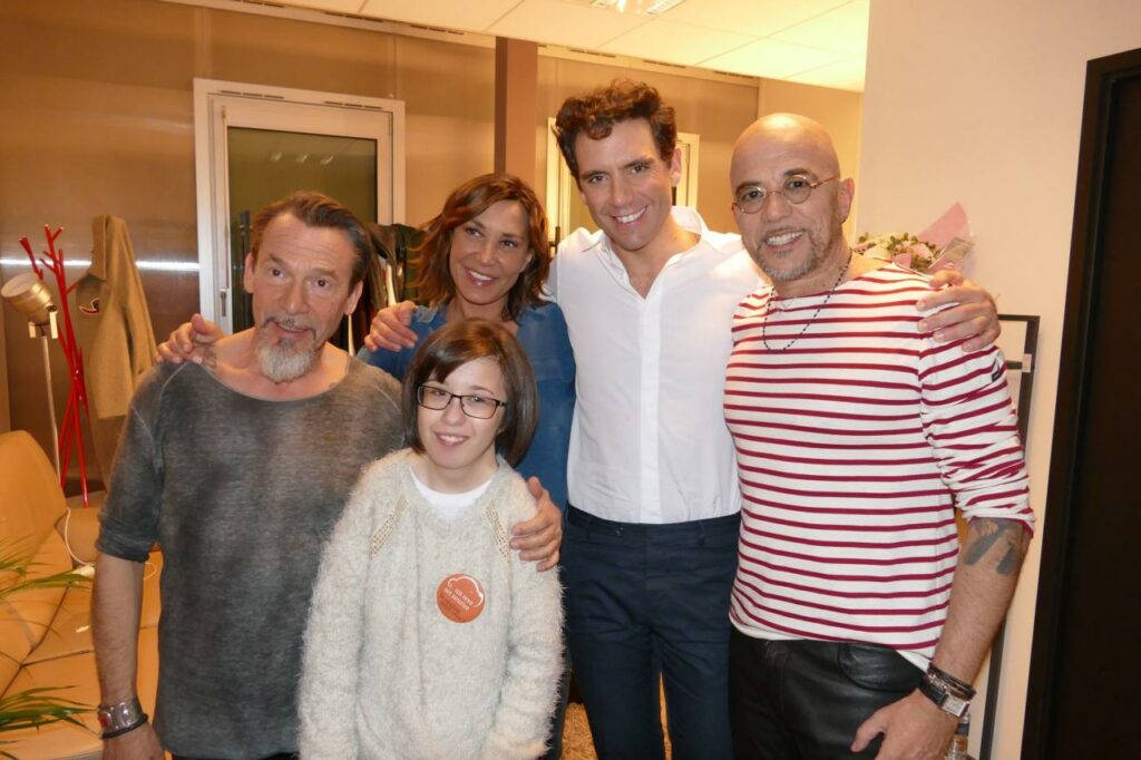 Marie rencontre Mika à The Voice