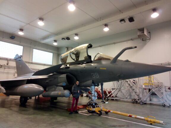 Hugo et la base aéronautique navale de Landivisiau