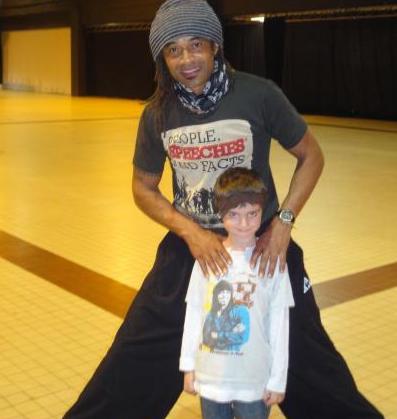 Quentin et Yannick Noah